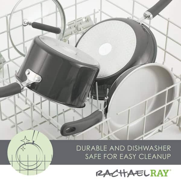 Create Delicious 13-Piece Aluminum Nonstick Cookware Set in Gray Shimmer - Product image 4