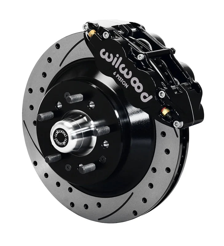Wilwood 12.88" 6-Piston Superlite Front Brake Kit for A/F/X Spindles - 1 pc Rotors