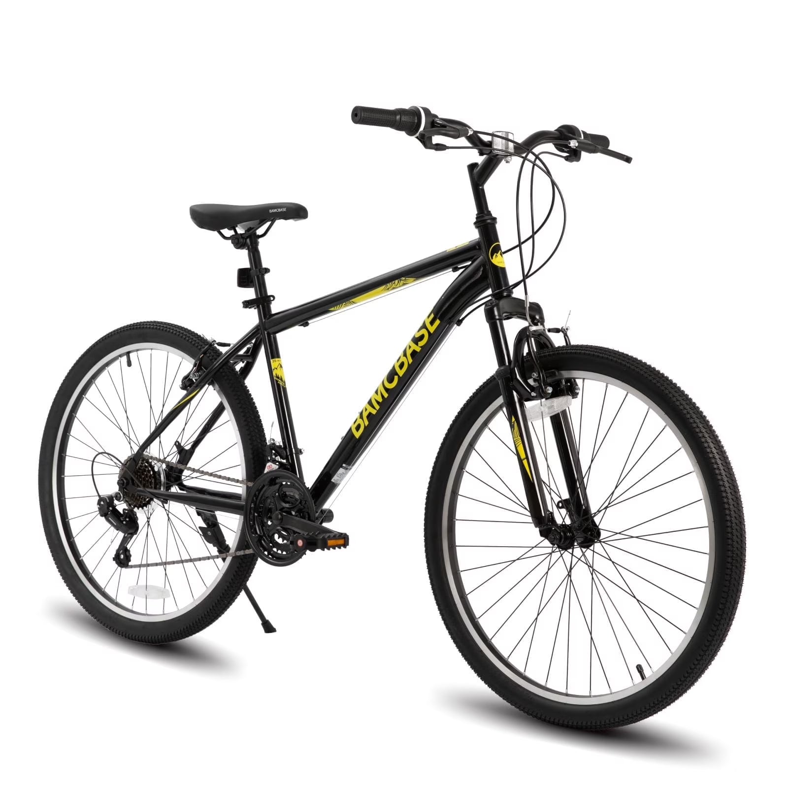 Hiland 26 27.5 29 in Mountain Bike, Mens Womens MTB with 21 Speeds, High - Tensile Steel Frame, V Brake - Product image 1