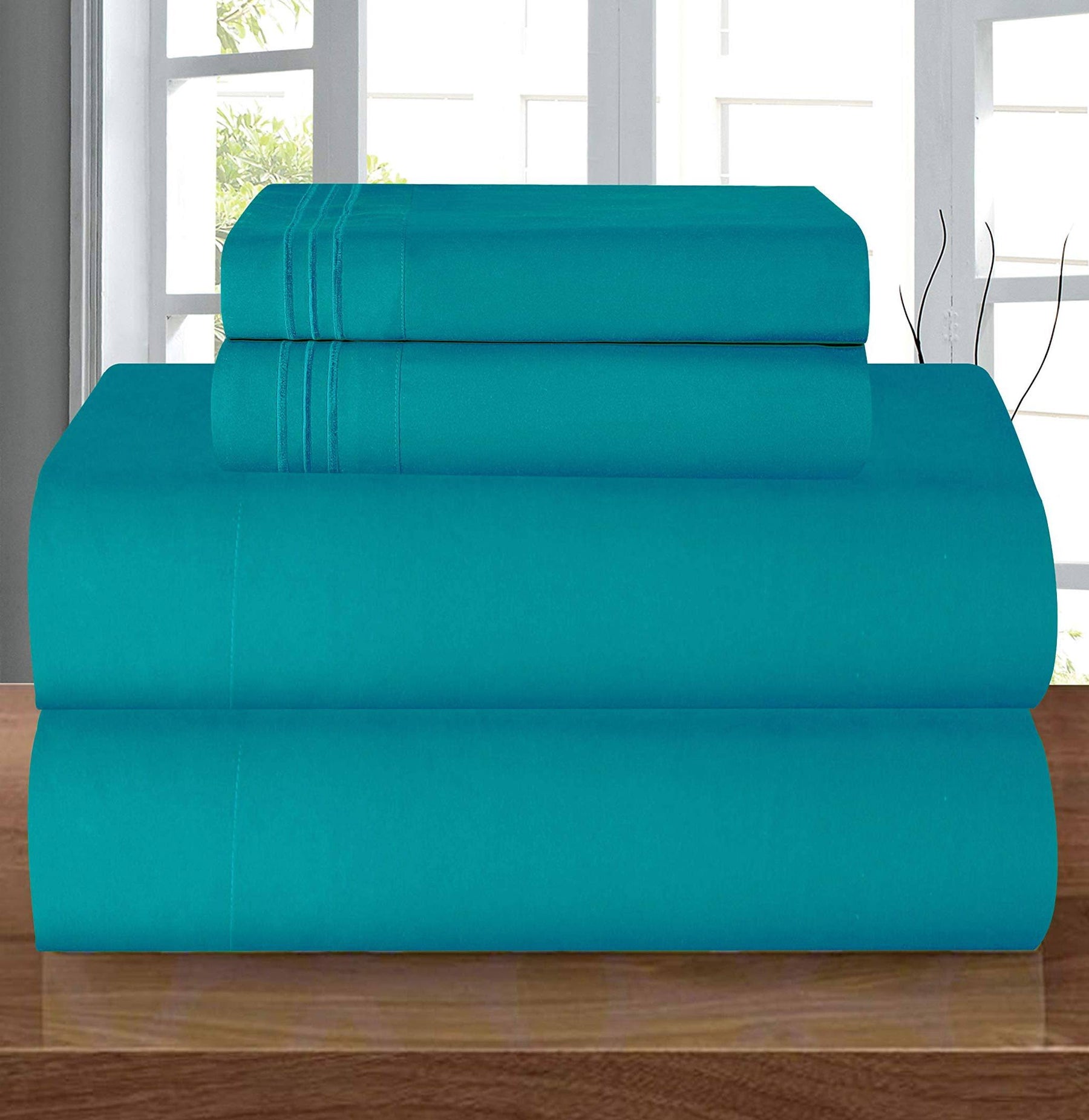 Elegant Comfort Luxury Soft 1500 Thread Count Egyptian 4-Piece Premium Hotel Quality Wrinkle Resistant - Product image 1