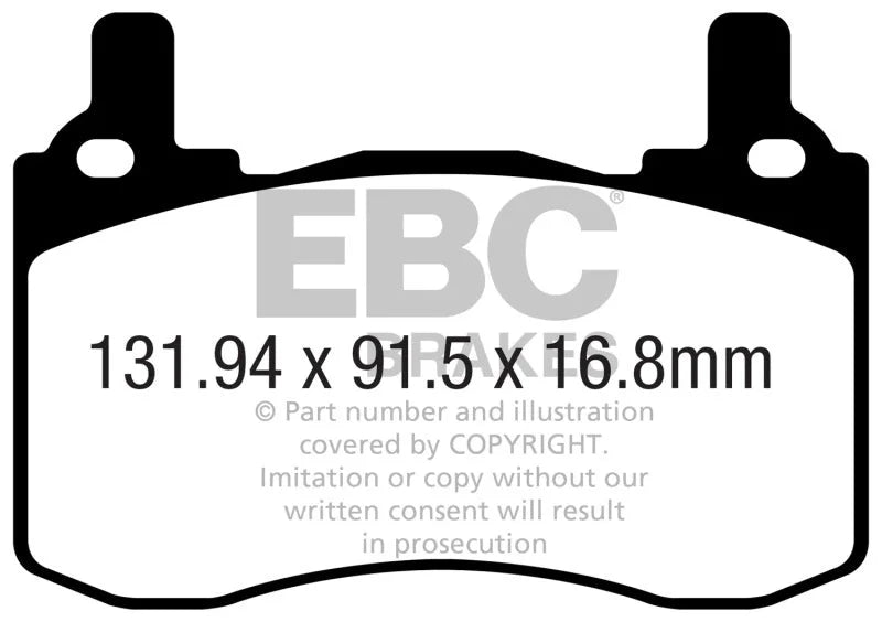 EBC - Rear Redstuff Pad PN DP32357C