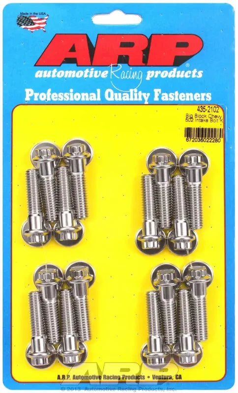 435-2102 ARP Fasteners Intake Manifold Bolt For Use With Chevy 502