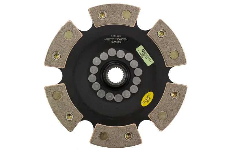 ACT 6214025 - 1991 Saturn SC 6 Pad Rigid Race Disc
