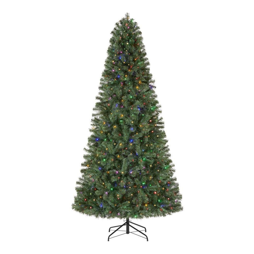 7.5ft LED Festive Pine Pre-Lit Christmas Tree: Home Accents Holiday - Product image 1
