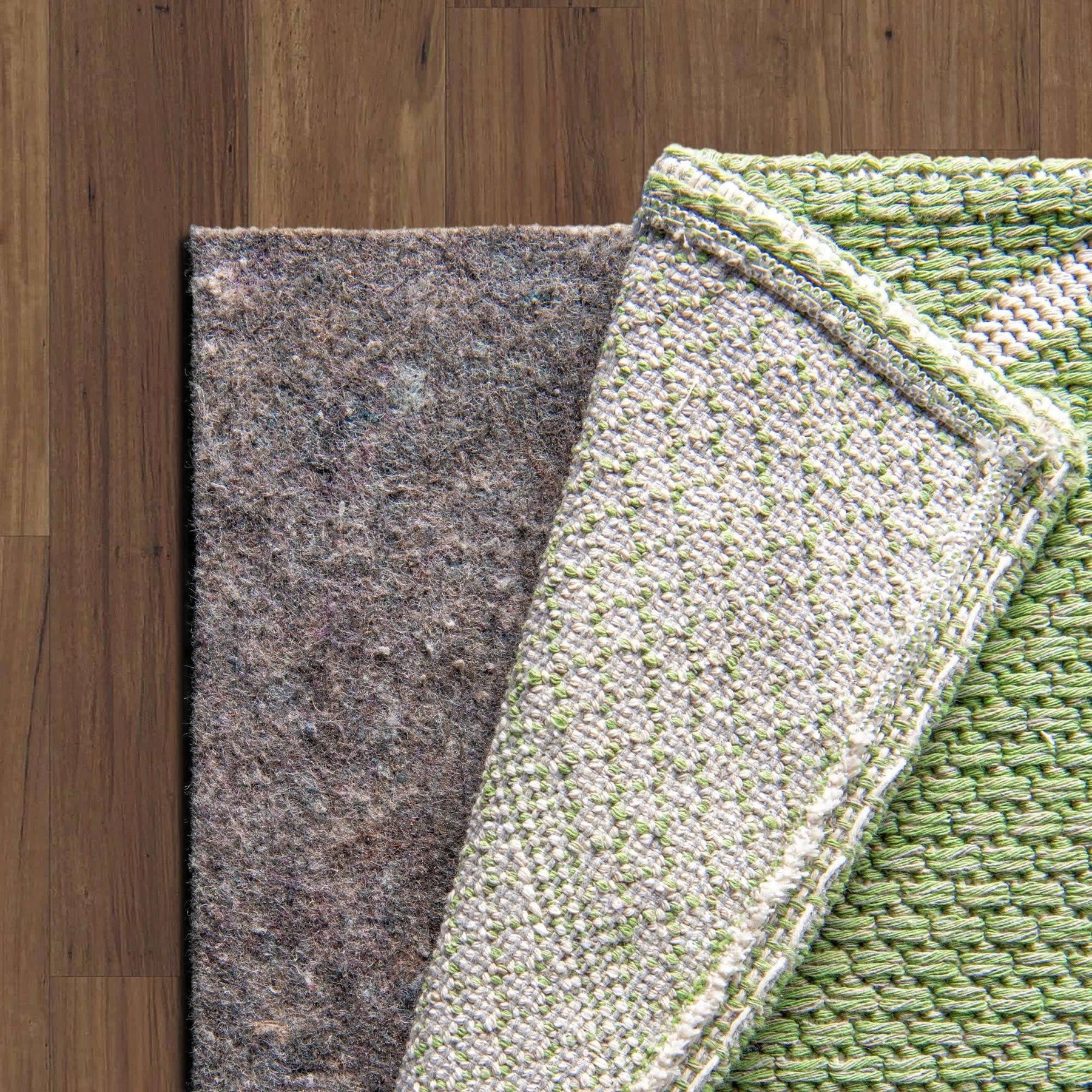 Unique Loom Uni-Luxe Anti-Slip 1/4-Inch Rug Pad - Grey - 10' Runner - Product image 1