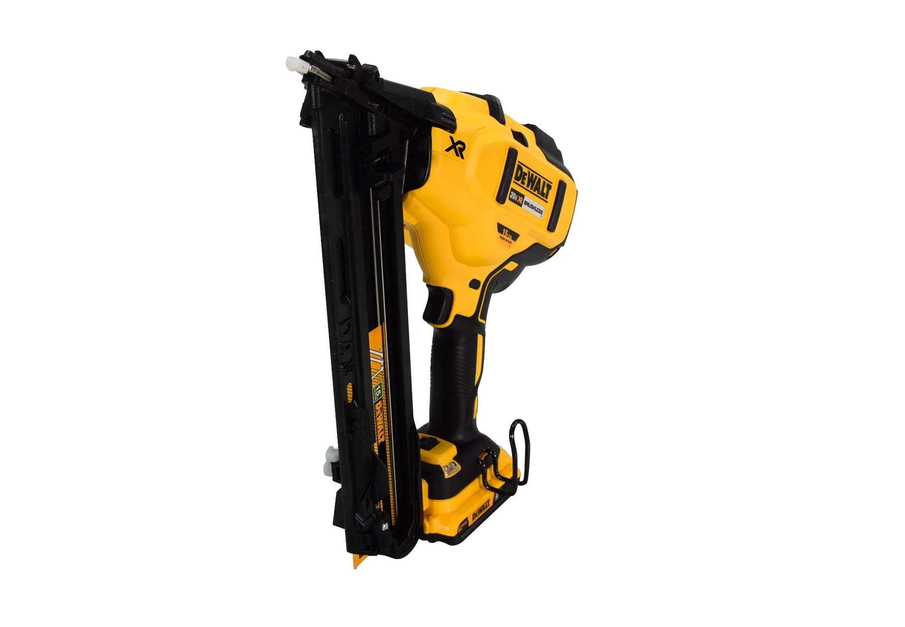 DEWALT 20V MAX Finish Nailer Kit, Angled, 15GA, Battery, Charger & Bag (DCN650D1) - Product image 3