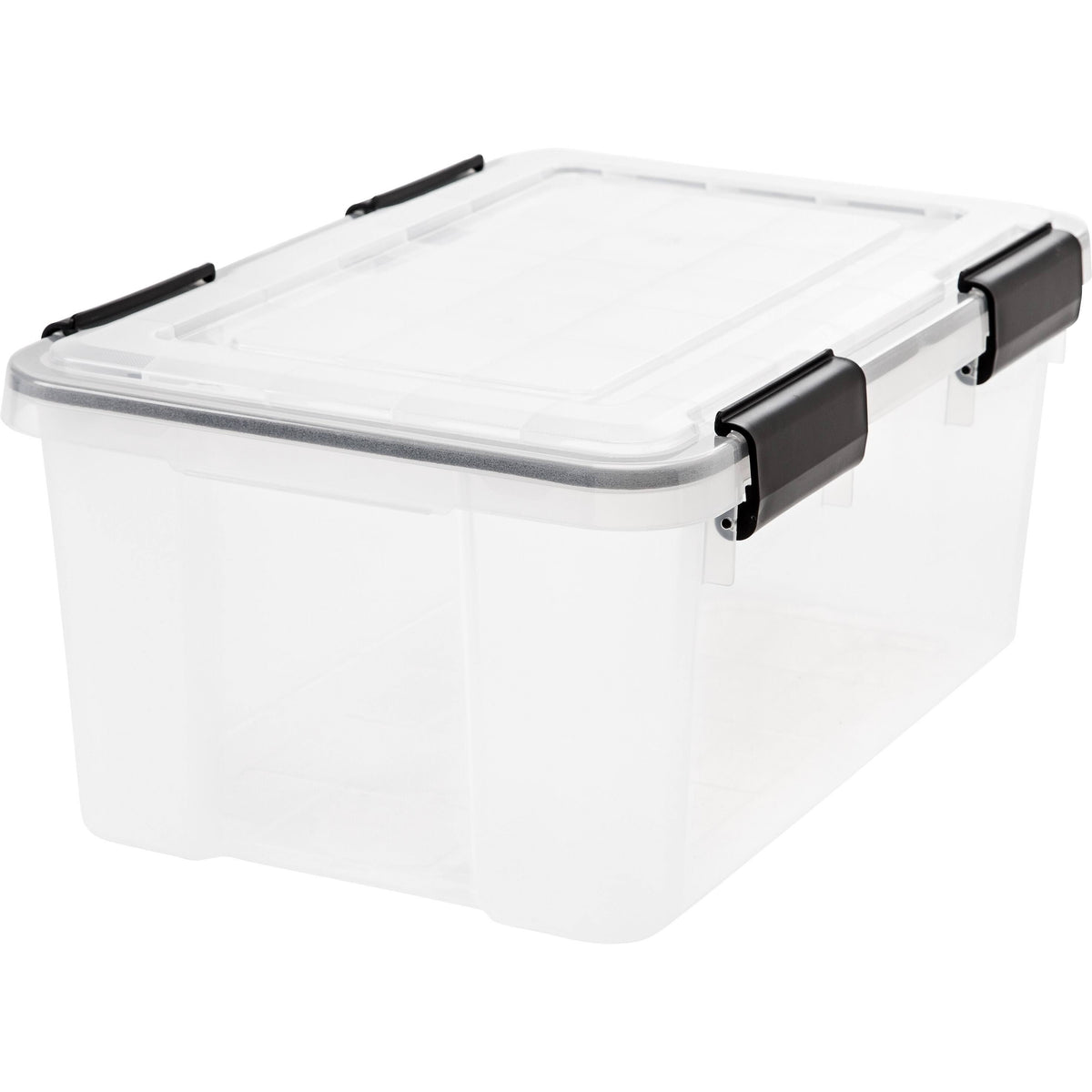 Iris USA Weathertight Storage Box, Clear, 19 qt - Product image 1