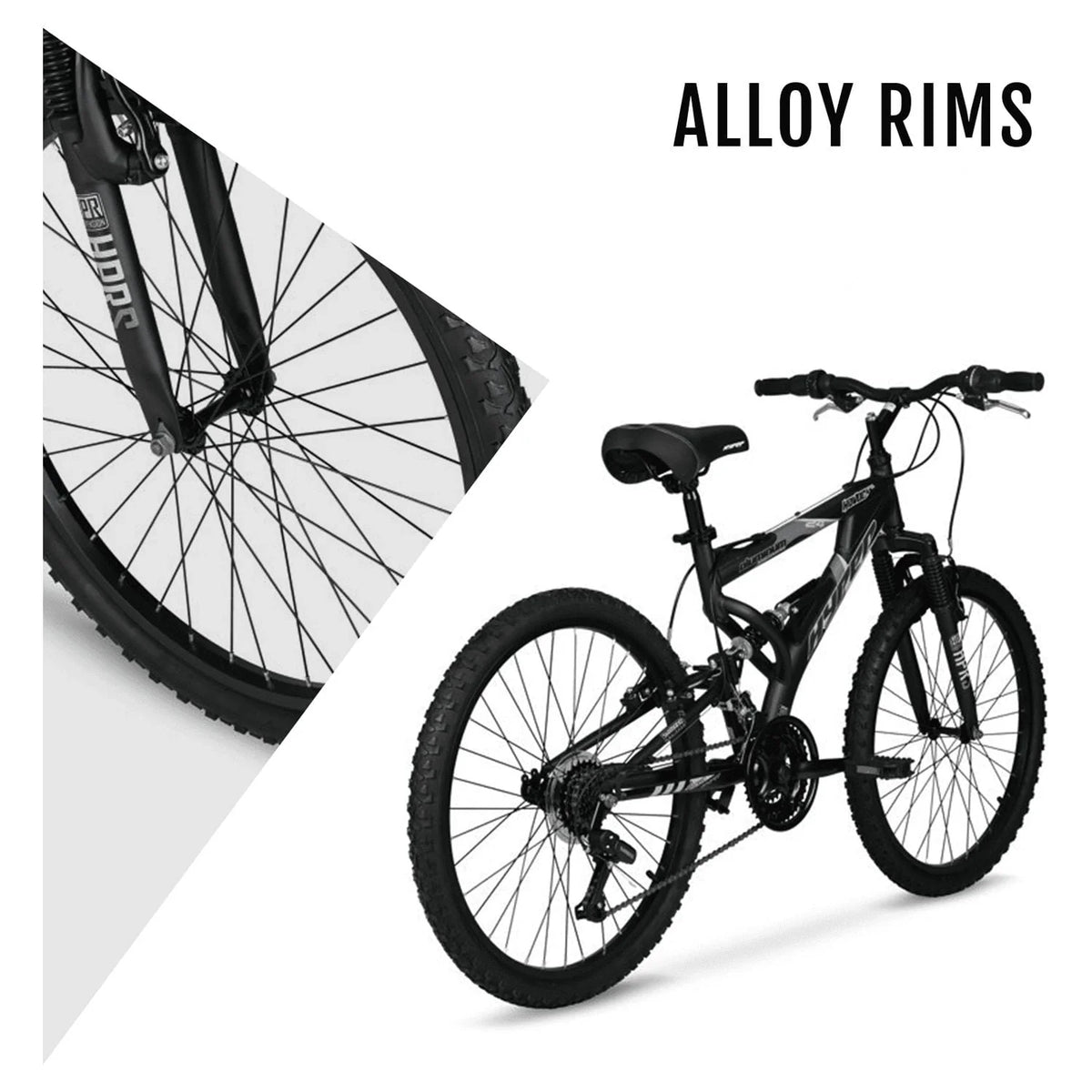Hyper 24" Boy'S Havoc Mountain Bike, Black - Product image 5