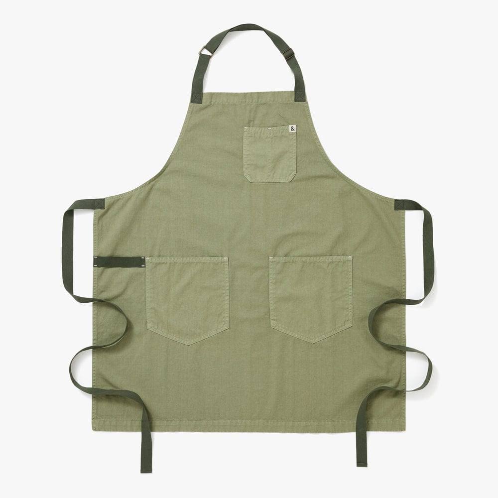 Matcha Green Apron: Essential Kitchen Wear - Hedley & Bennett - Essential Apron - Hedley & Bennett - Product image 1