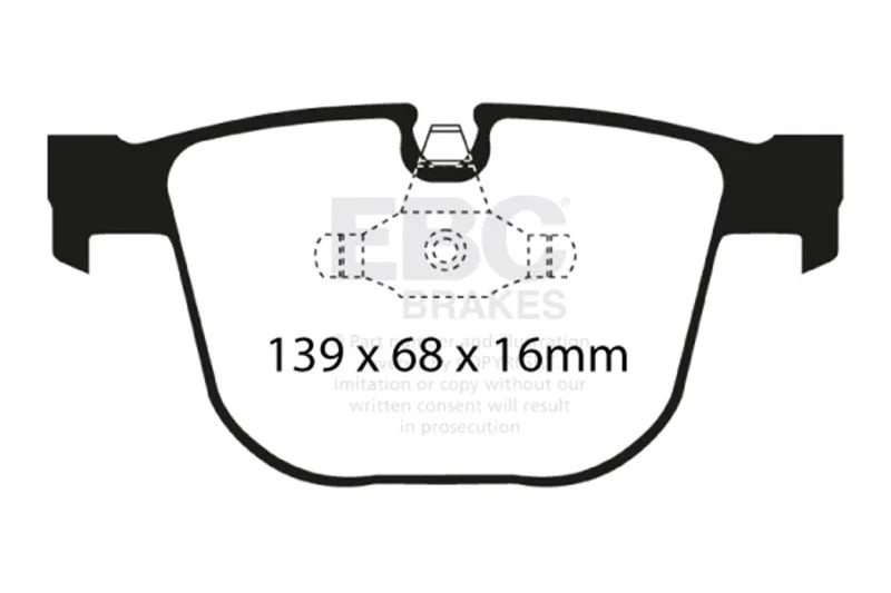 EBC - Rear Yellowstuff Pad PN DP41451R