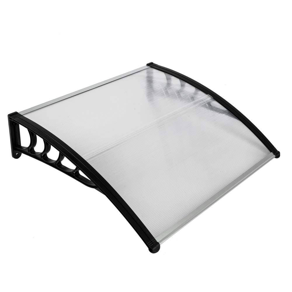 Window Awning Door Rain, Outdoor Polycarbonate Front Door Canopy, Awning Canopy for Patio - Product image 1