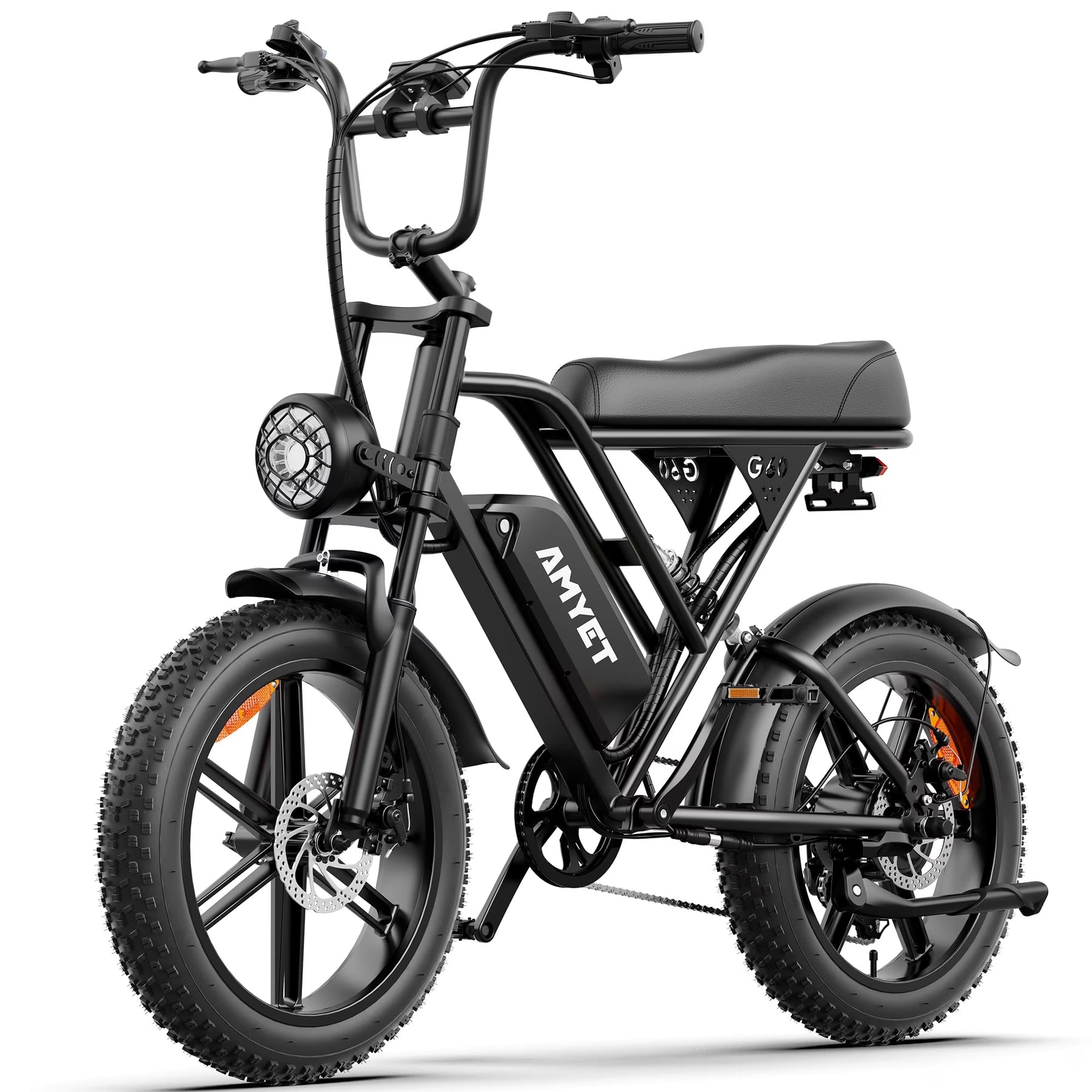AMYET G60 Peak 1500W Electric Bike, 20" Fat Tire E - Mountain Bikes - Product image 1