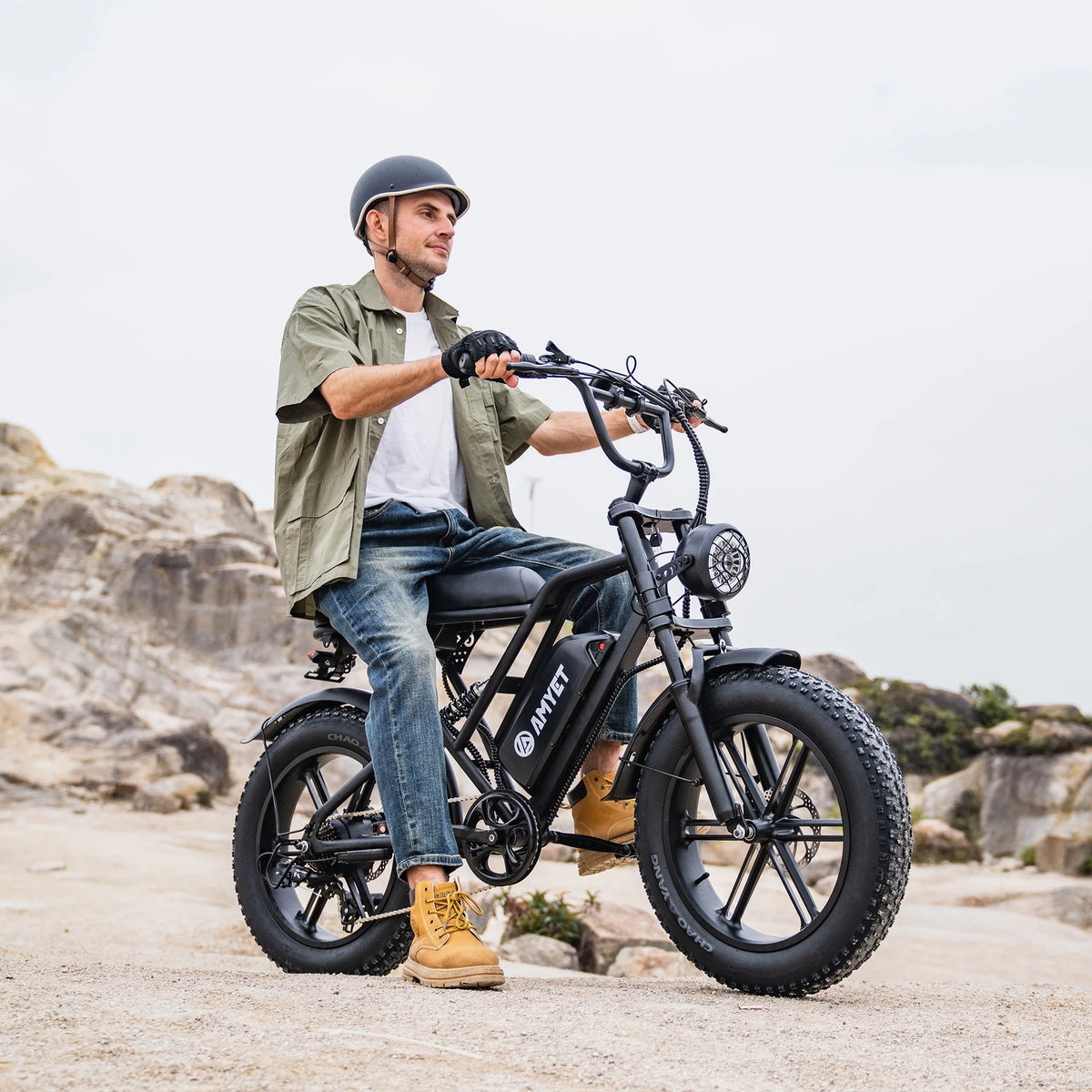AMYET G60 Peak 1500W Electric Bike, 20" Fat Tire E - Mountain Bikes - Product image 10