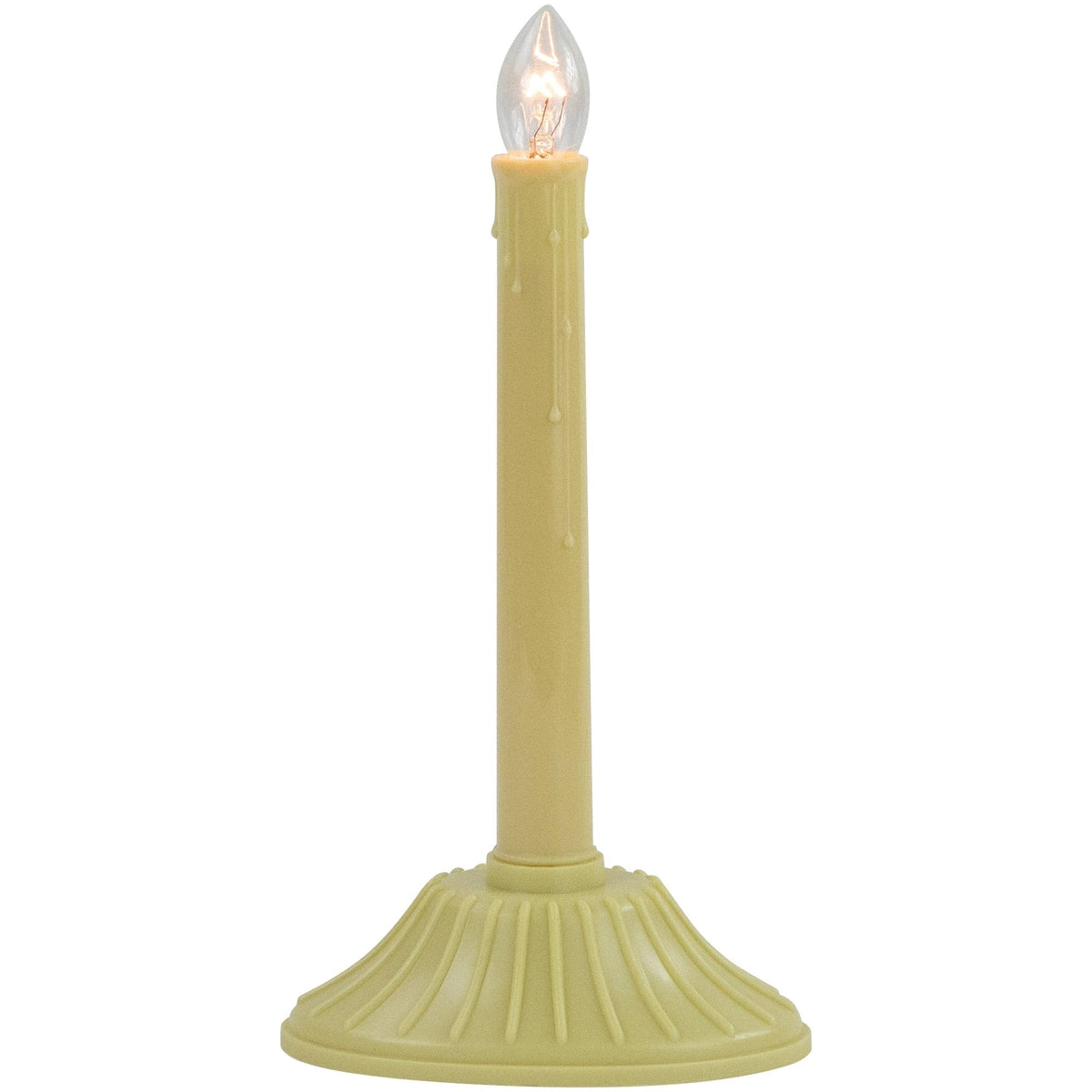 Northlight Ivory Single Light Christmas Candolier Candle Lamp - 9.5 inch - Product image 1