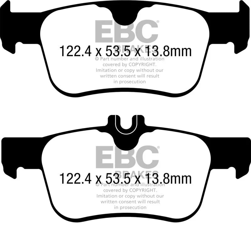 EBC - Rear Greenstuff Pad PN DP22402