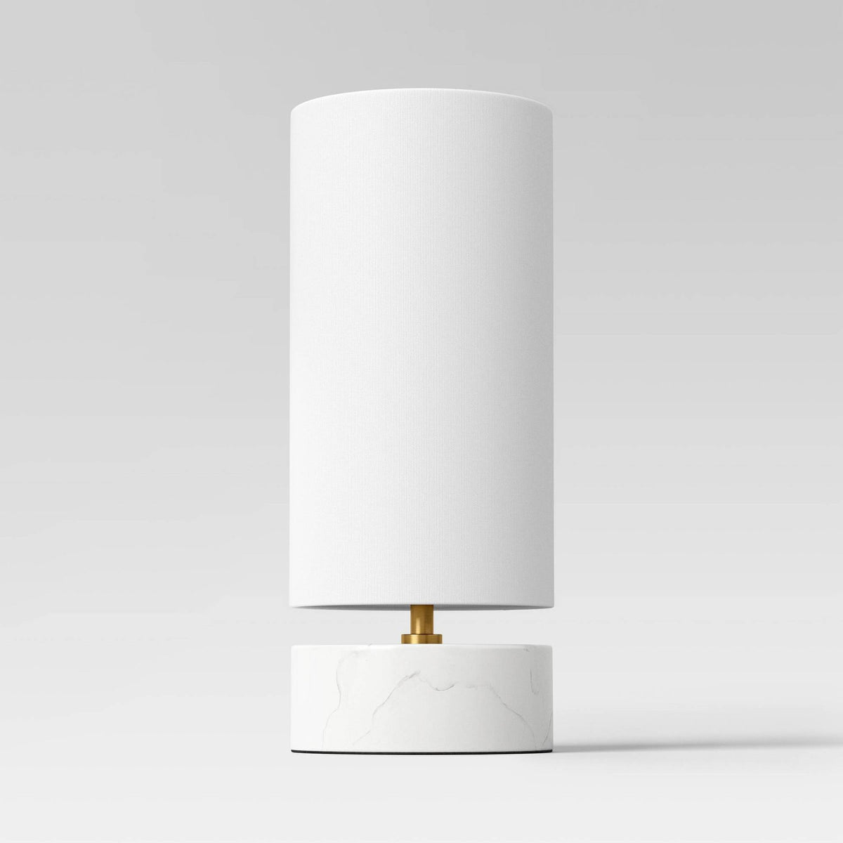 Faux Marble Mini Table Lamp White - Threshold - Product image 1