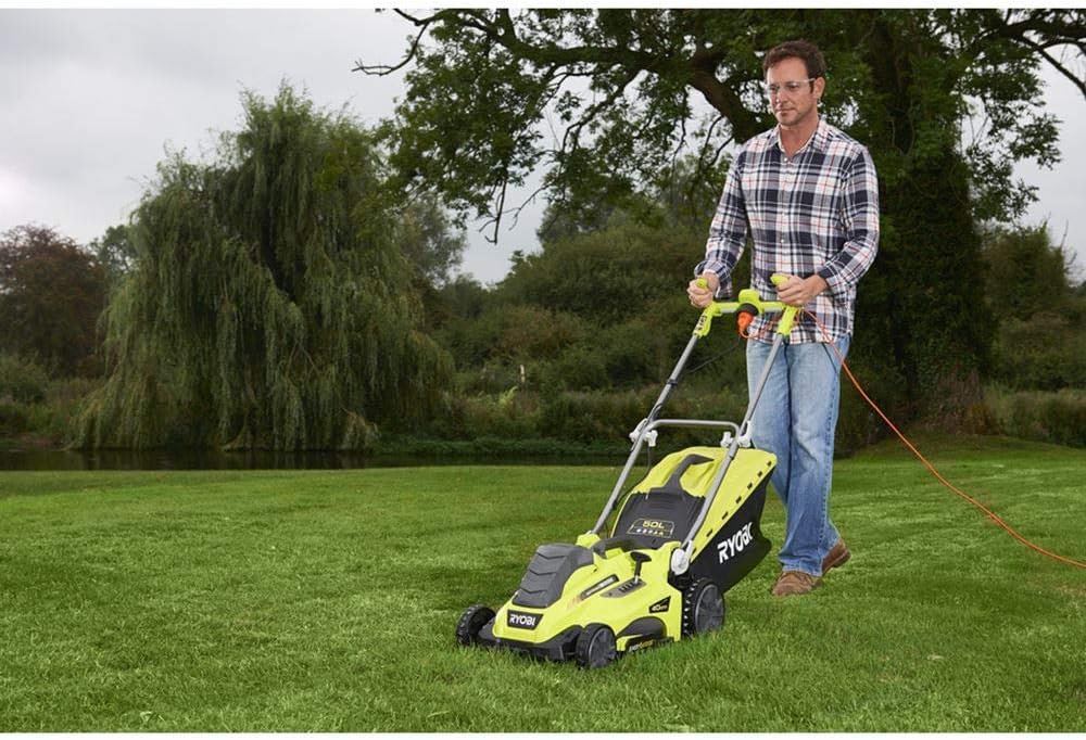 RLM18E40H 1800 W electric lawn mower | Cutting width 40 cm + mulching wedge