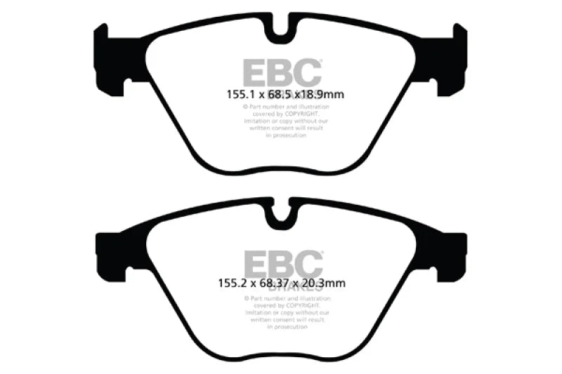 EBC - Front Yellowstuff Pad PN DP42103R