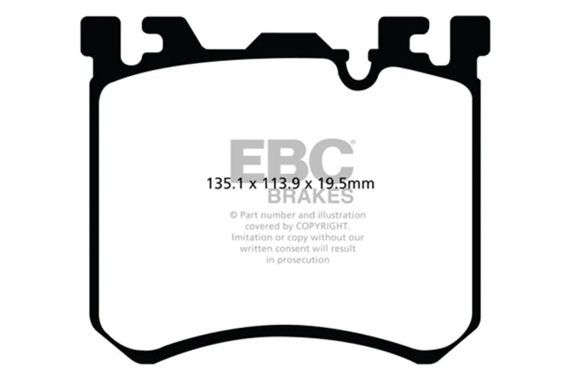 EBC - Front Yellowstuff Pad PN DP42091R