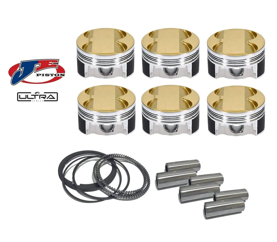 Ultra Series Piston Set By JE - 84mm Standard Bore | 9.5:1 CR | Stock Stroke 89.6mm - BMW N55/S55