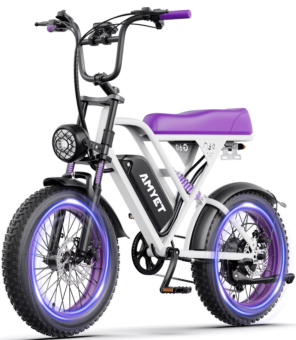 AMYET G60 Peak 1500W Electric Bike, 20" Fat Tire E - Mountain Bikes - Product image 3