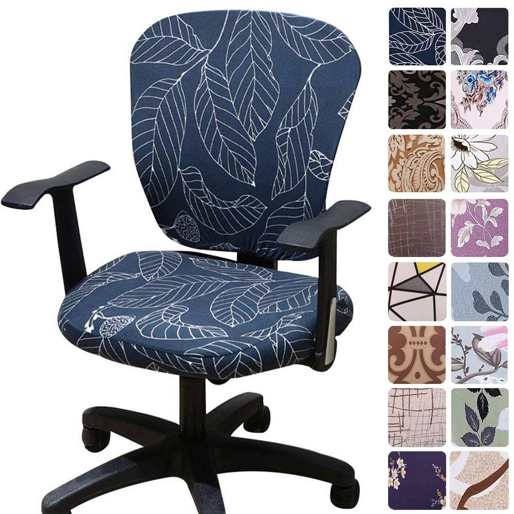 Melaluxe Computer Office Chair Covers - Protective & Stretchable Universal Chair Cover Stretch Rotating - Product image 1