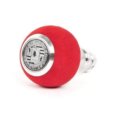 BFI GS2 Heavy Weight Shift Knob - Red Alcantara (981 / 991 Porsche Fitment)