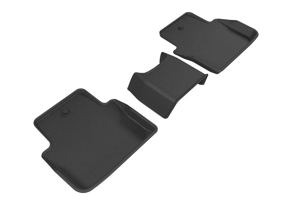 3D MAXpider L1AC00921509 - 2015-2020 Acura TLX Kagu 2nd Row Floormats - Black