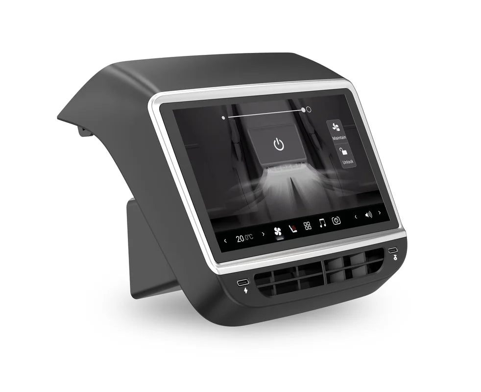 TESERY 7 Inch Rear Entertainment & Climate Control Screen for Tesla Model Y / 3
